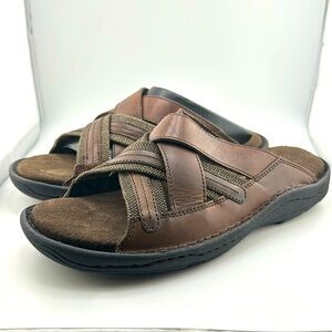 Rockport Leather Sandals Size 9M Brown